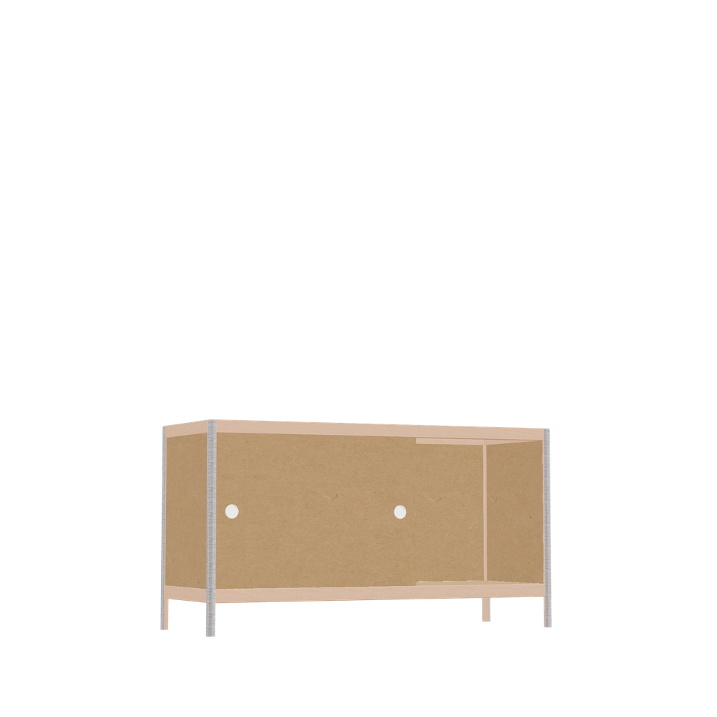 Laag meubel (65x120x42 cm)