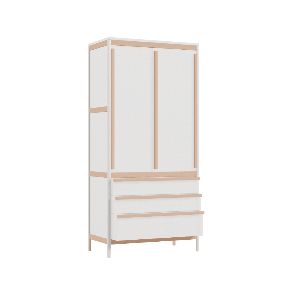 Wardrobe (168.8x80x42 cm)