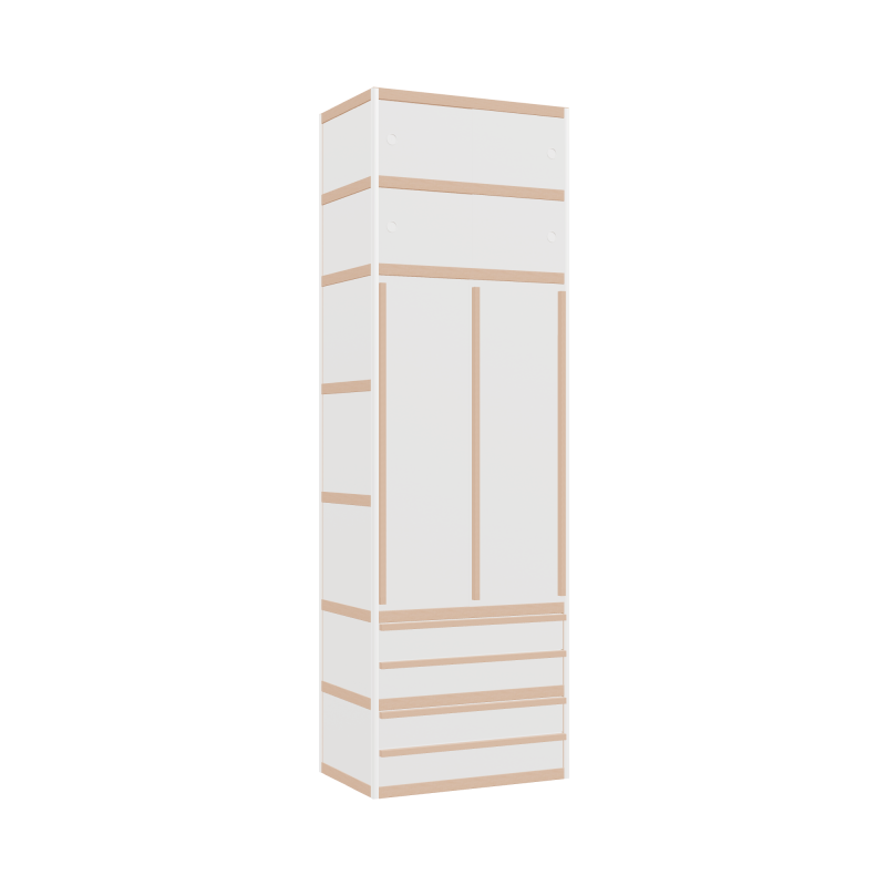 Penderie (251x80x52 cm)