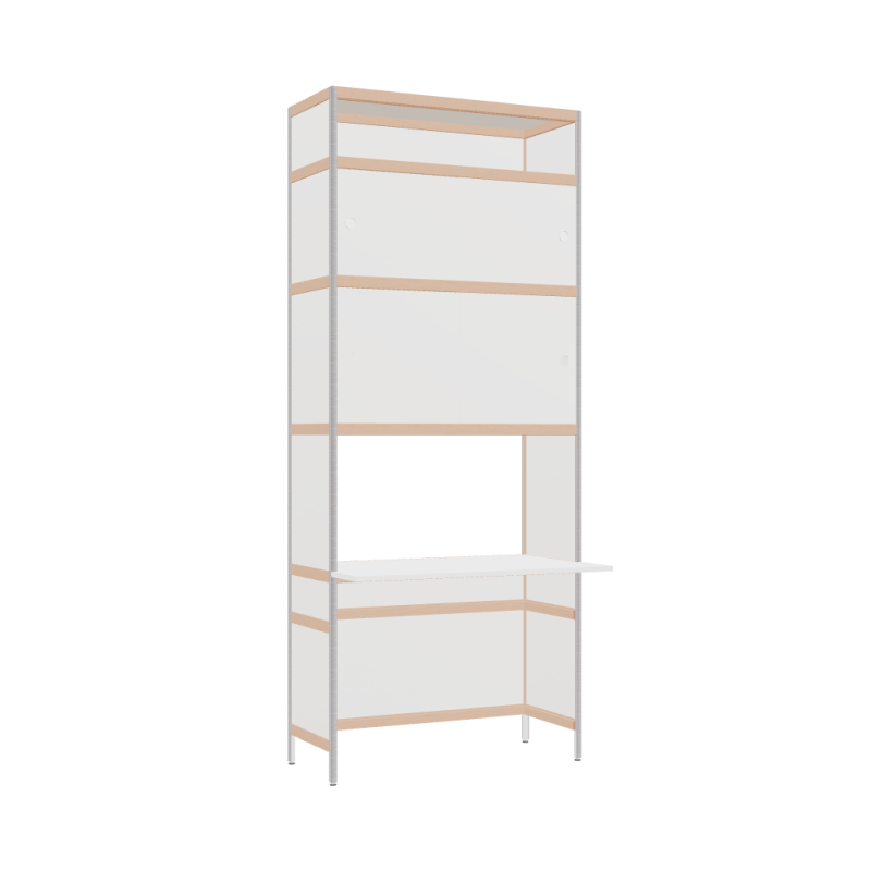 Cantilevered desk (240.5x100x63.6 cm)