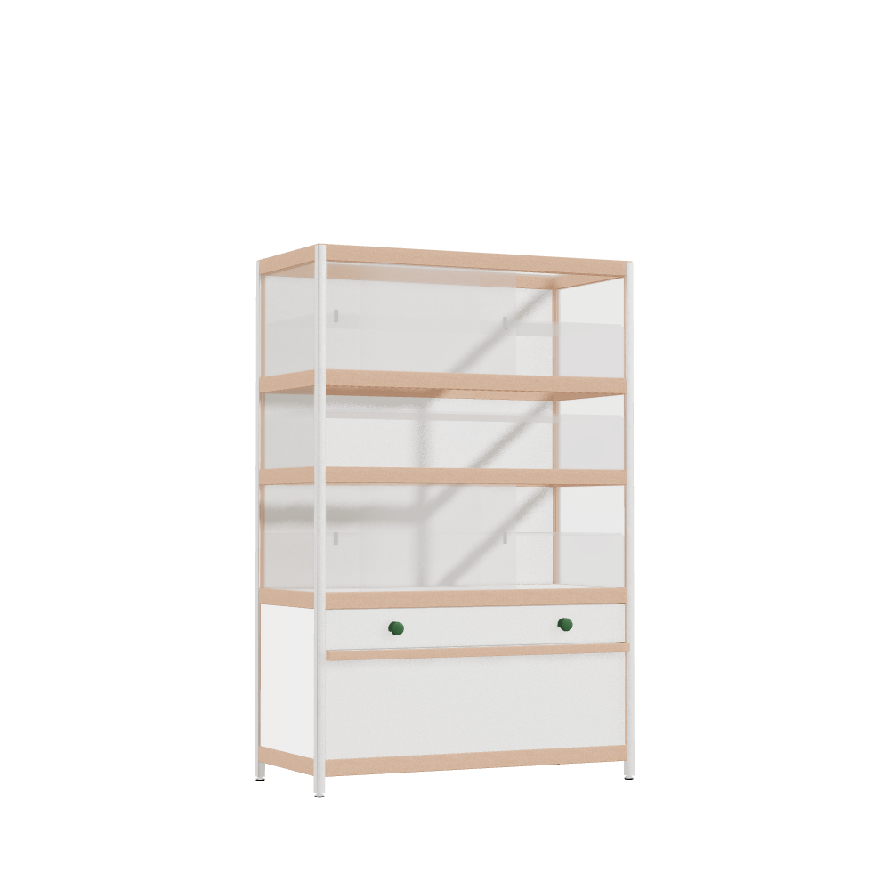 Vitrine (136x90x42 cm)