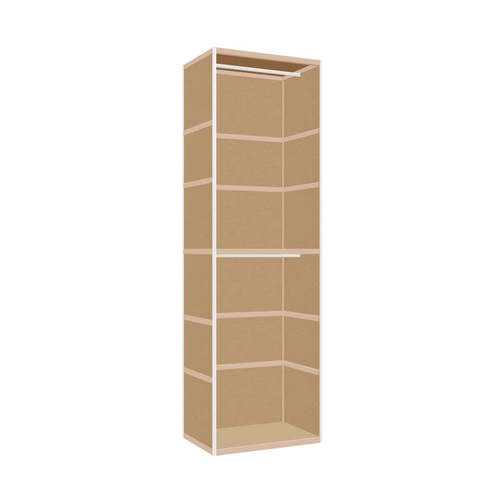 Kleerkast (290x90x62 cm)