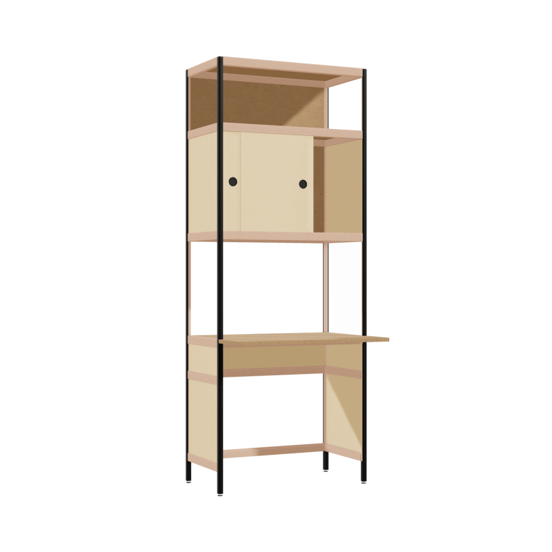 Overhangend bureau (206.5x80x63.6 cm)