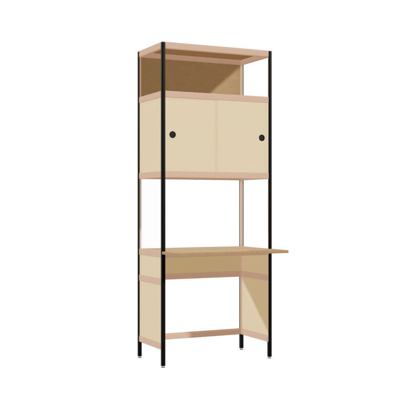 Cantilevered desk (206.5x80x63.6 cm)
