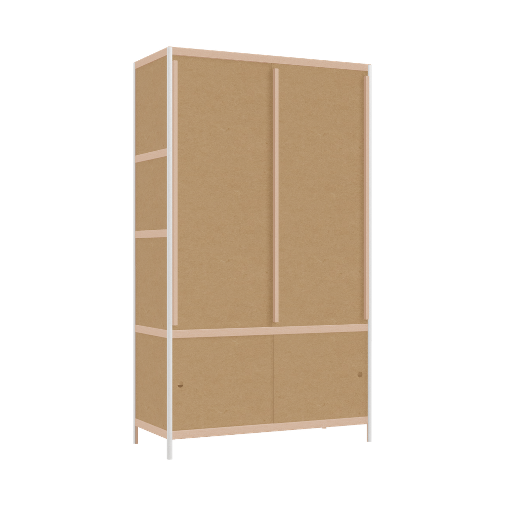 Kleerkast (208x120x52 cm)