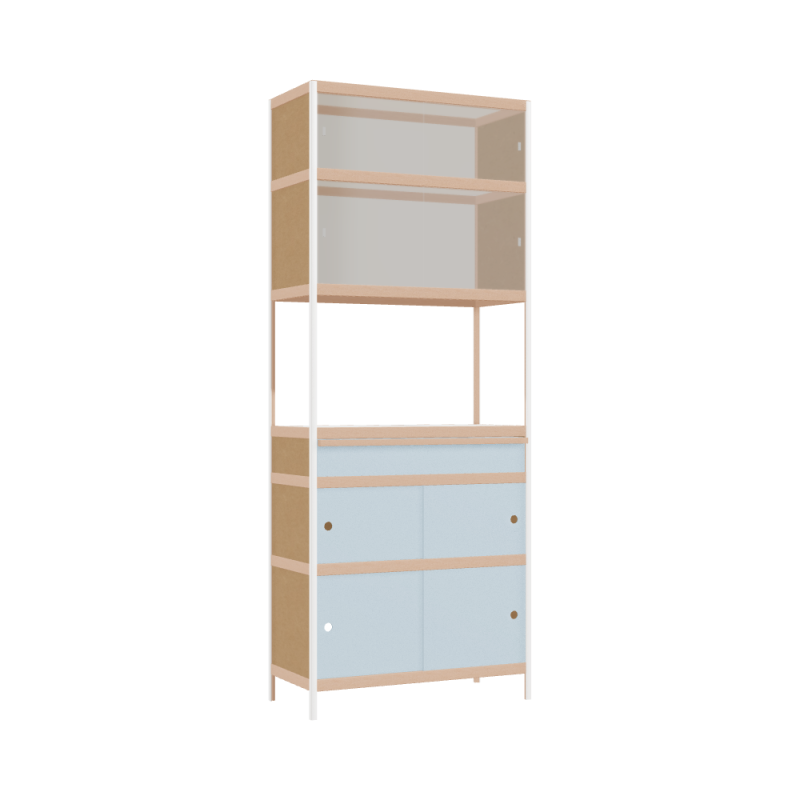 Vitrine (226.5x90x42 cm)