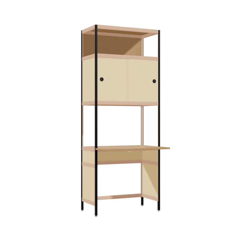 Cantilevered desk (206.5x80x63.6 cm)