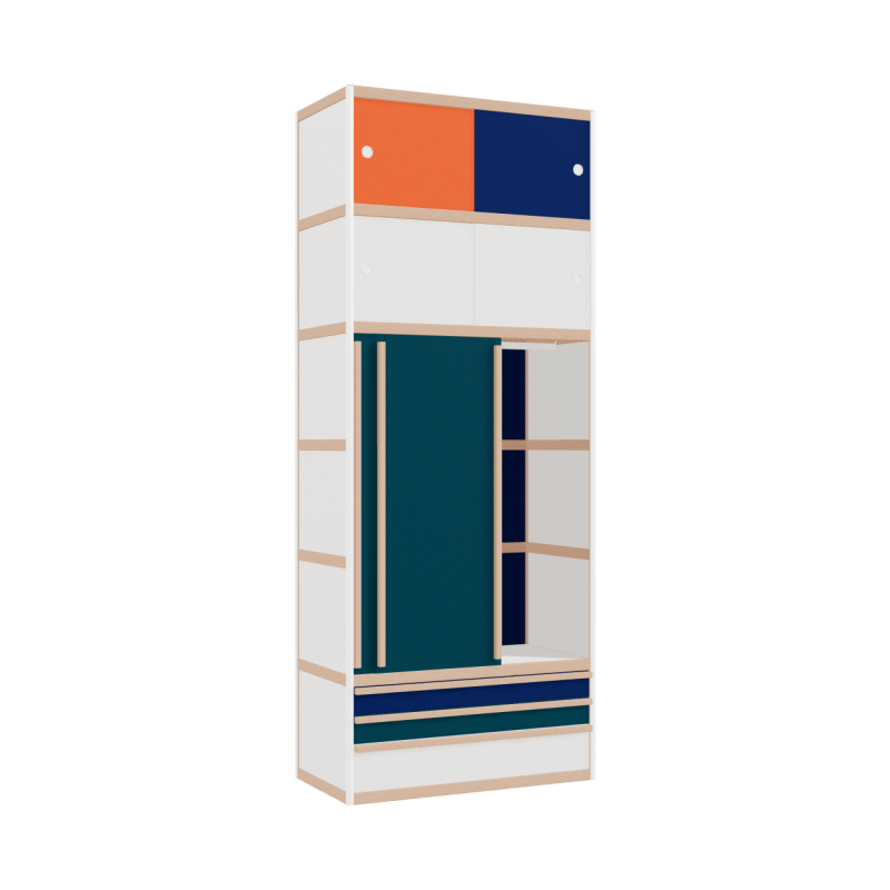 Wardrobe (250x100x52 cm)