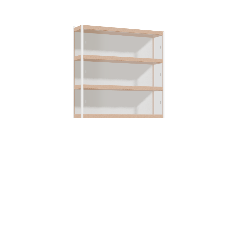 Hanging cabinet (97x100x25 cm)