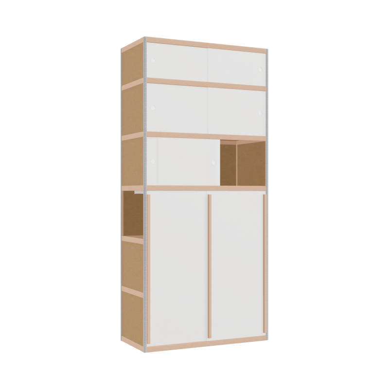 Kleerkast (240x110x52 cm)