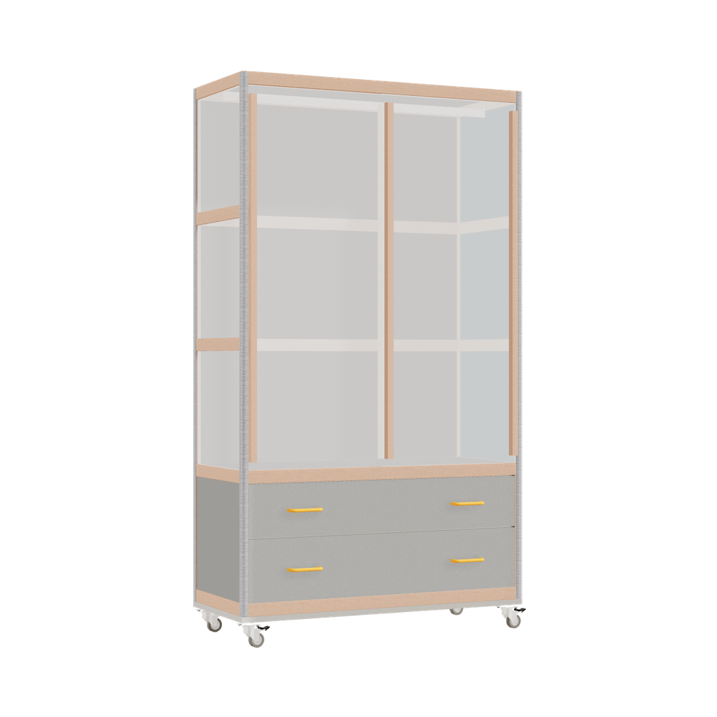 Kleerkast (177x100x42 cm)