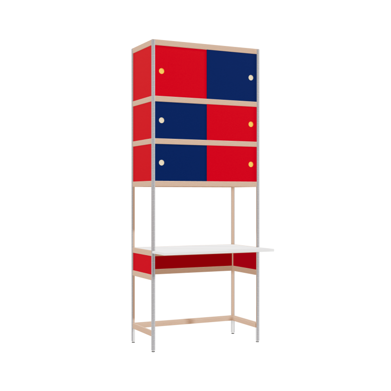 Cantilevered desk (227.5x90x63.6 cm)