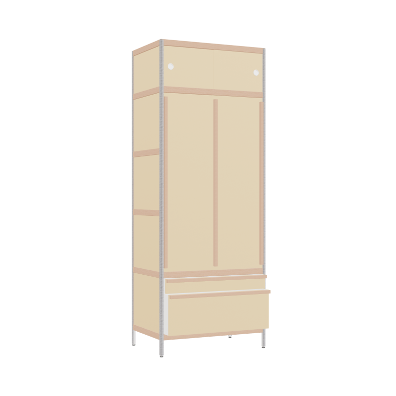 Wardrobe (210x80x52 cm)
