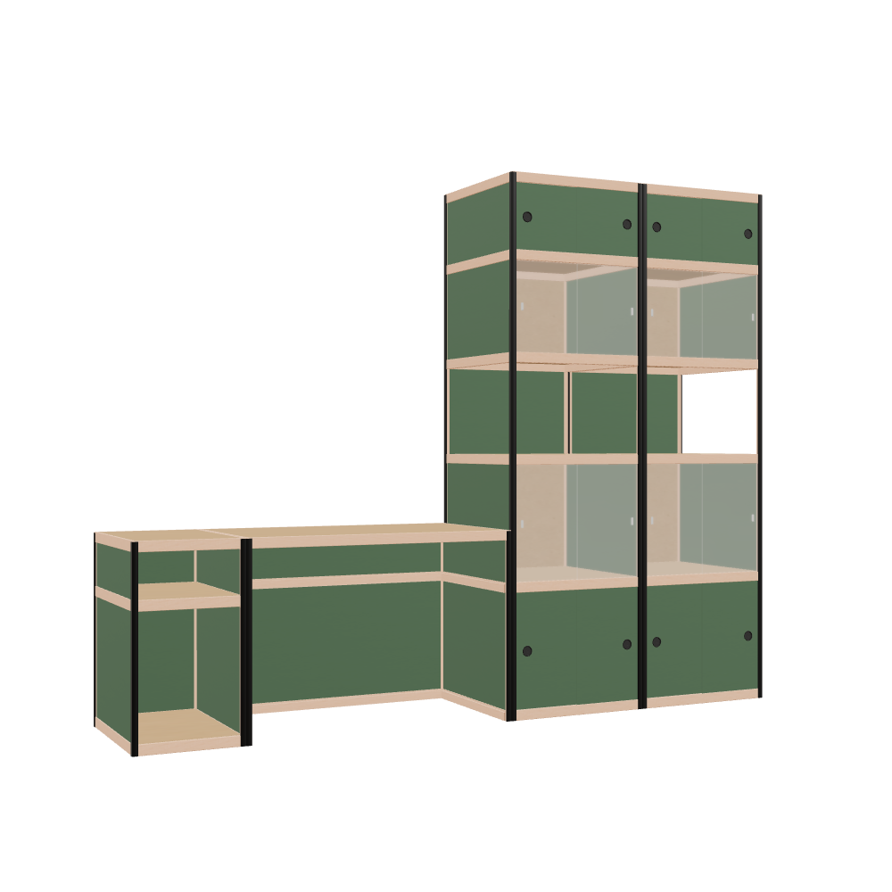 Furniture (219x276x62 cm)