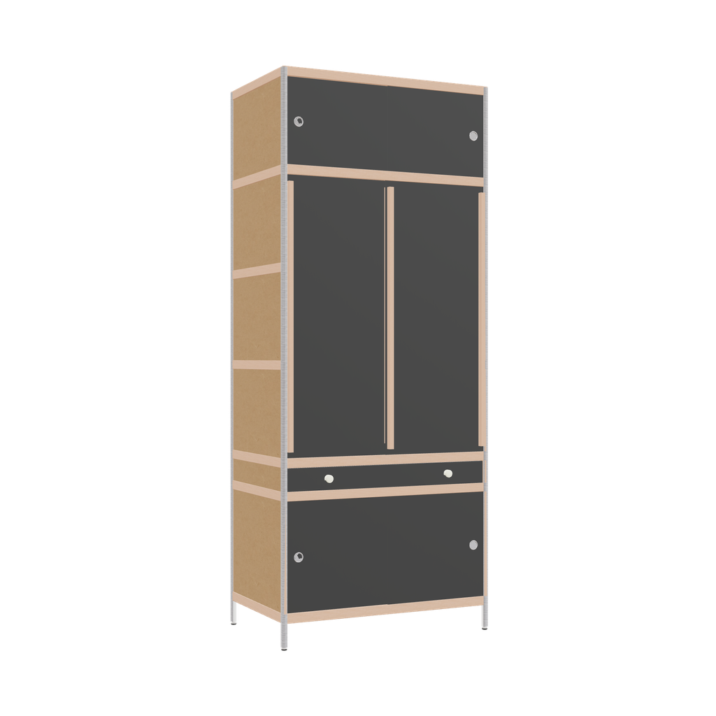 Wardrobe (244x100x62 cm)