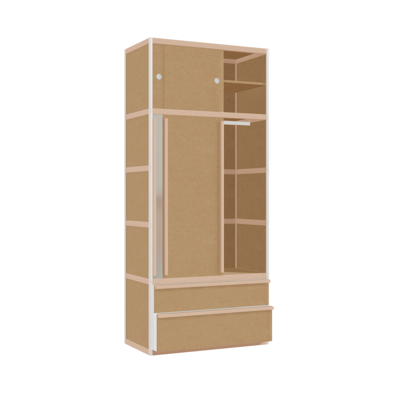 Wardrobe (229x100x52 cm)