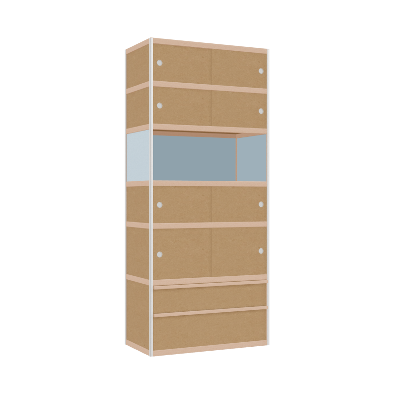 Armoire (230x100x52 cm)