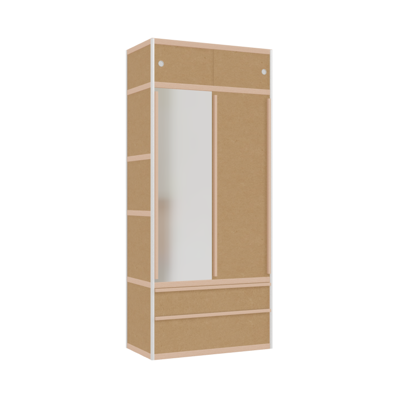 Penderie (229x100x52 cm)