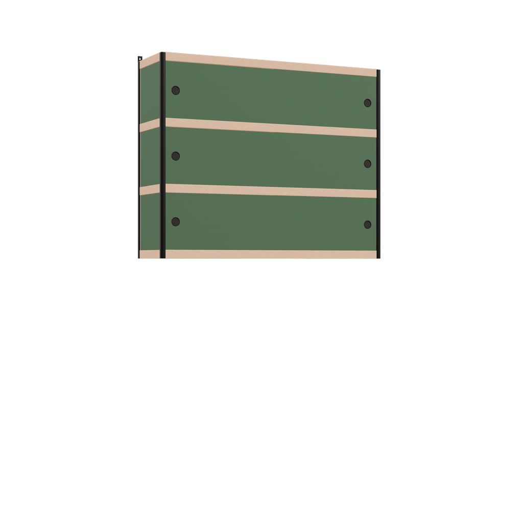 Zwevende kast (97x120x32 cm)