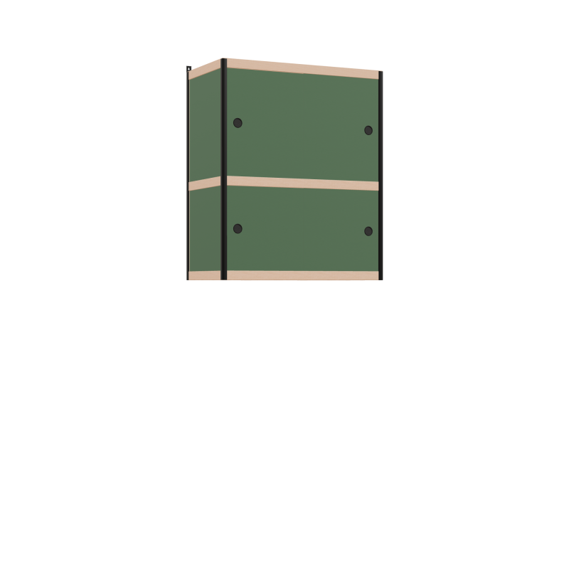 Zwevende kast (96x80x42 cm)