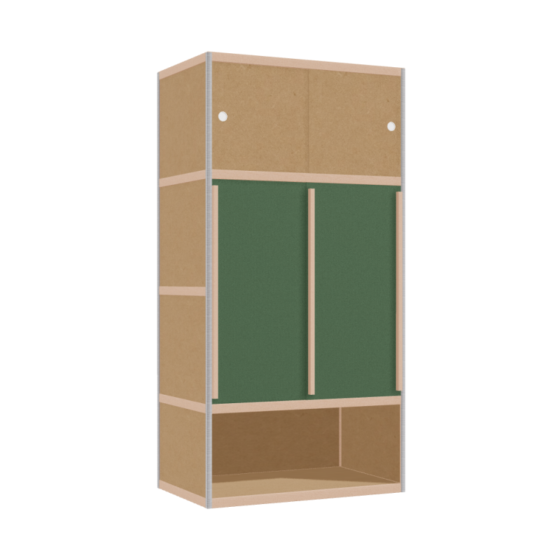 Wardrobe (198x100x62 cm)