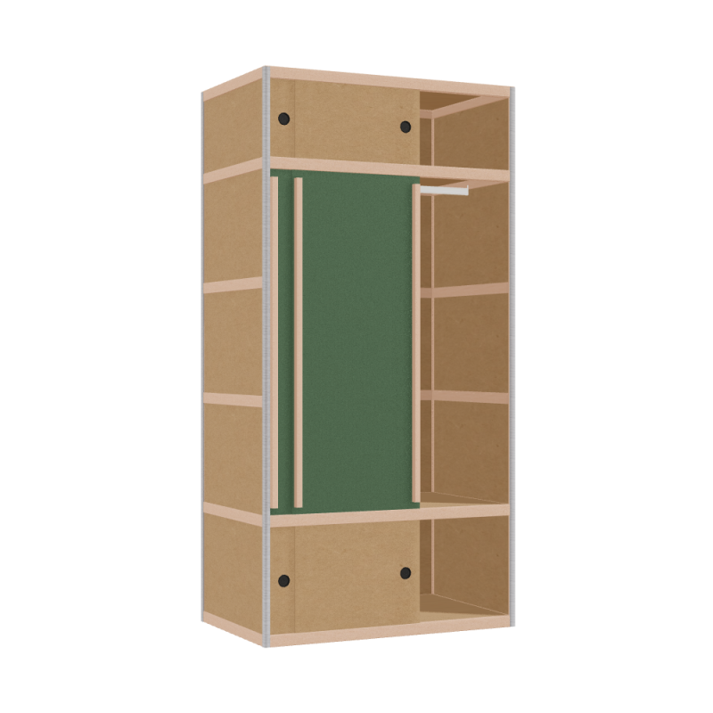 Wardrobe (199x100x62 cm)