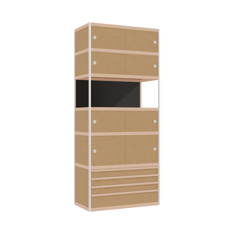 Armoire (230x100x52 cm)