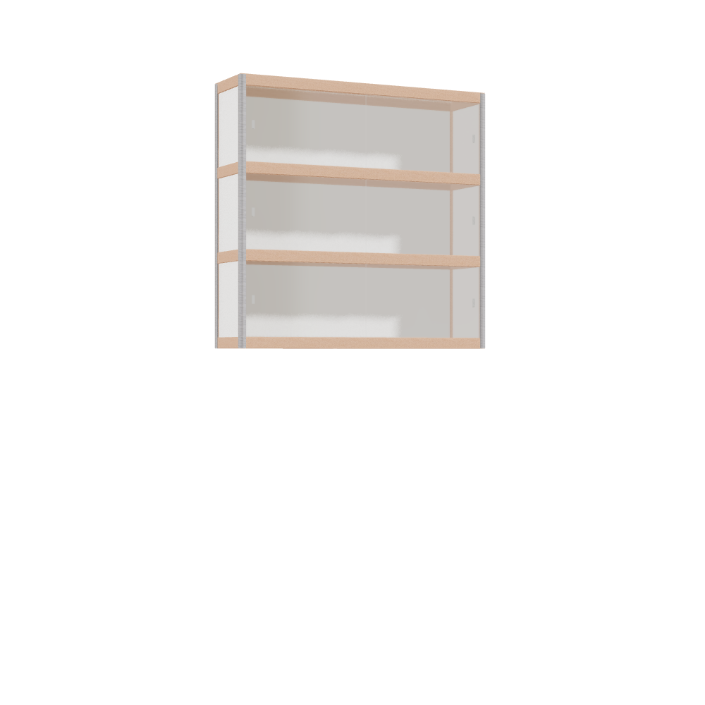 Hanging cabinet (97x100x25 cm)