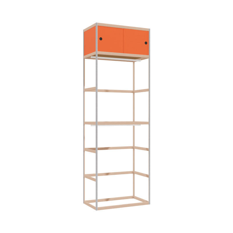 Kleerkast (270x90x52 cm)