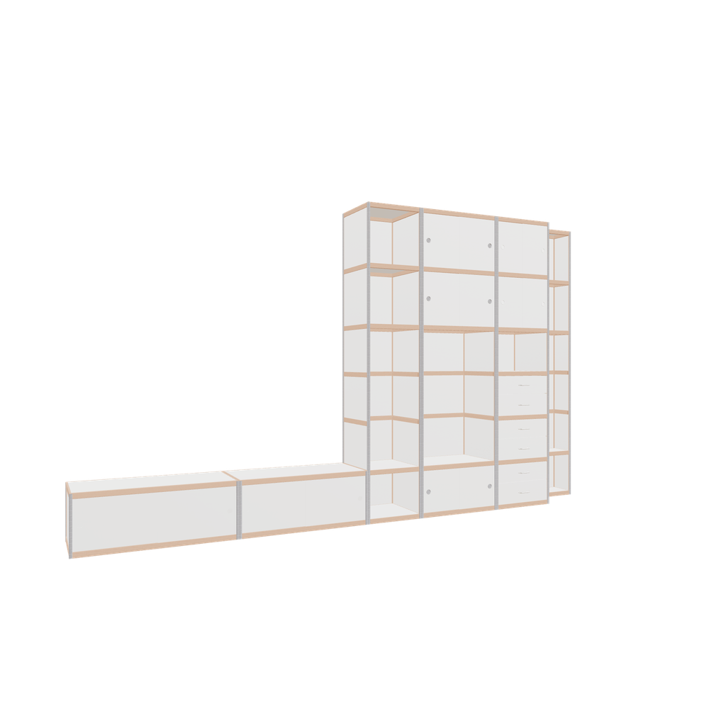 Meubels (270x476x52 cm)