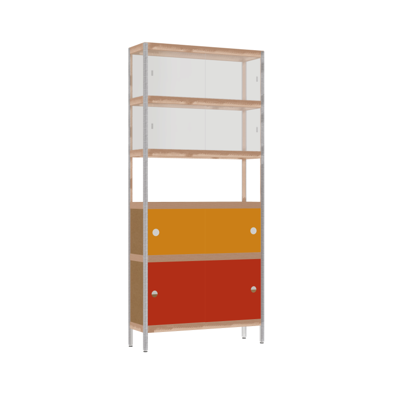 Display cabinet (180x80x25 cm)