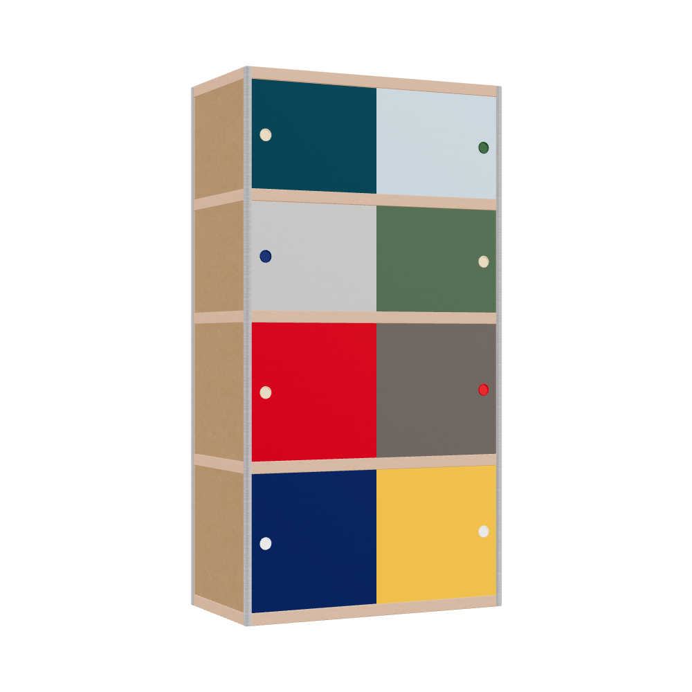 Kast (188x100x52 cm)