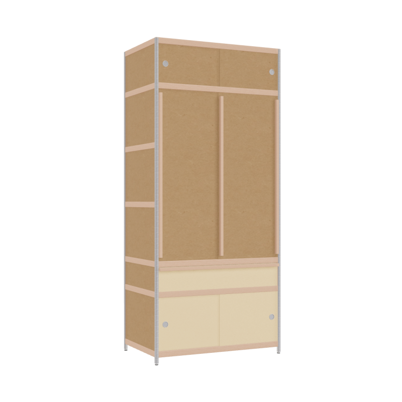 Penderie (225x100x62 cm)