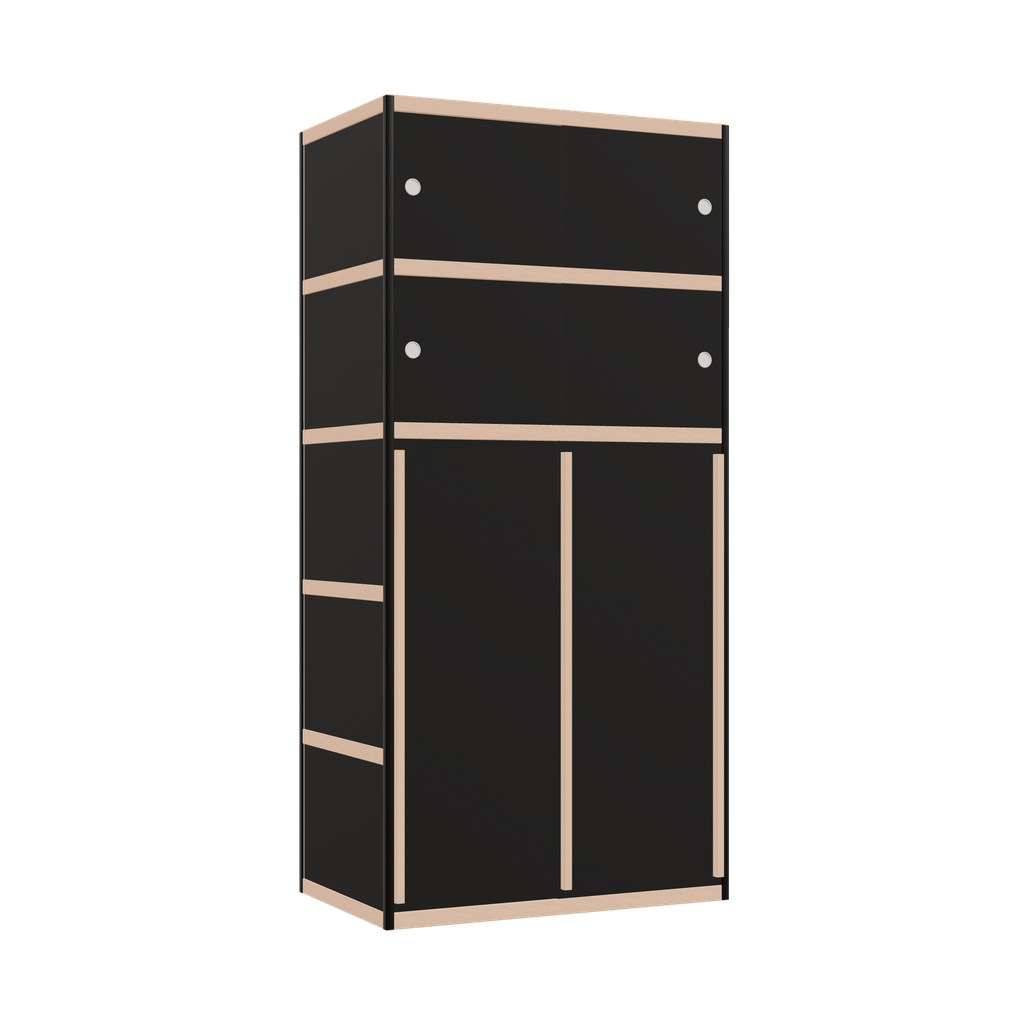 Kleerkast (209x100x62 cm)