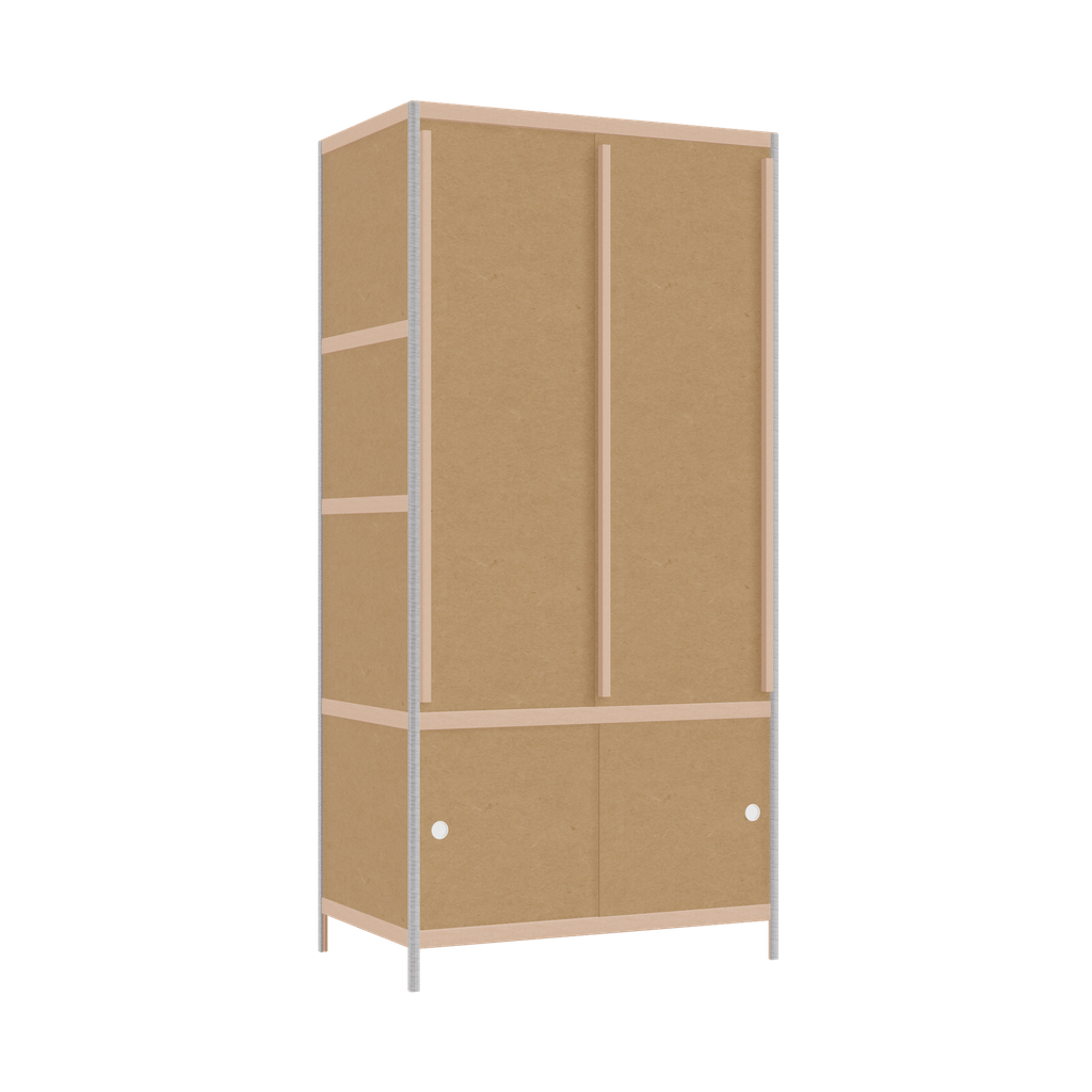 Wardrobe (208x100x62 cm)