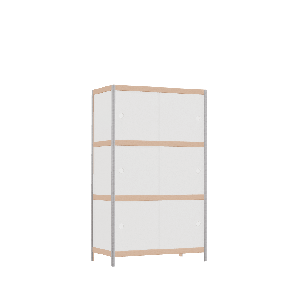 Armoire (134x80x42 cm)