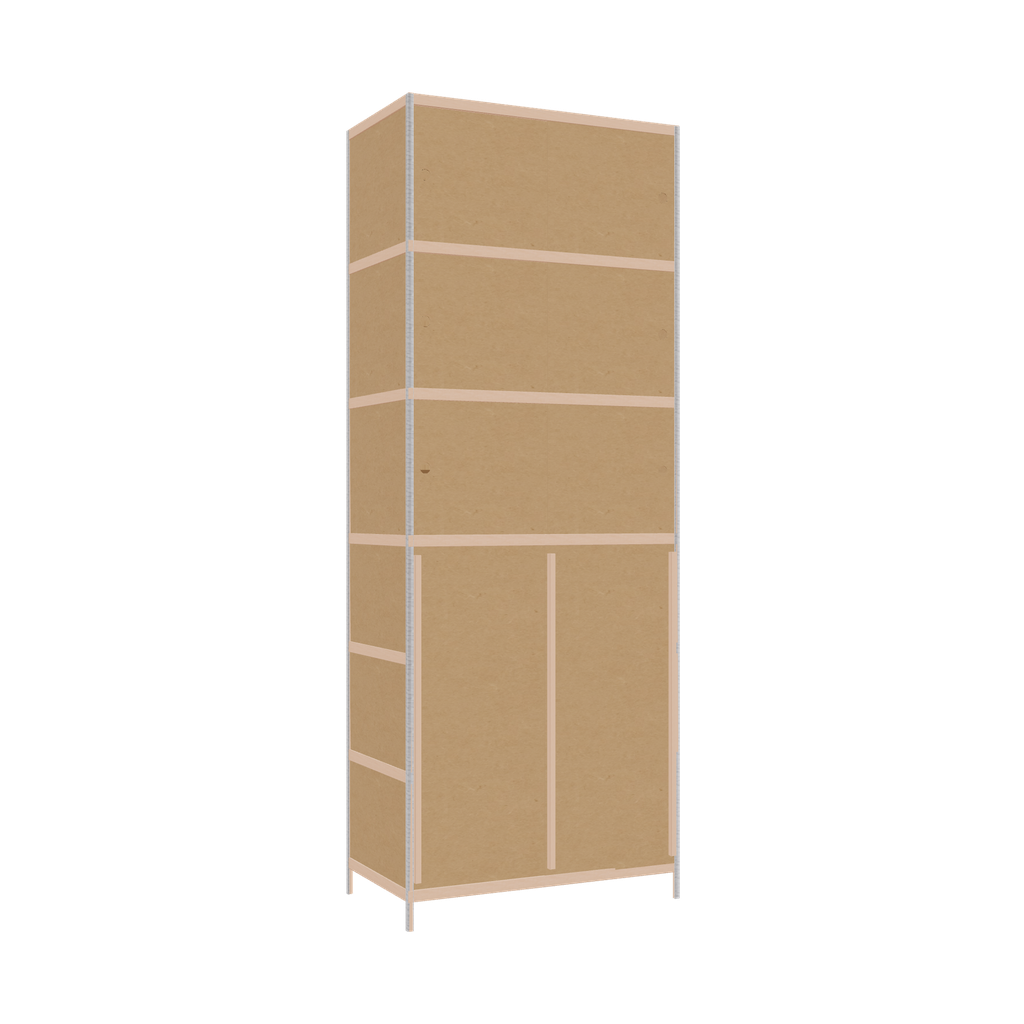 Kleerkast (290x110x62 cm)