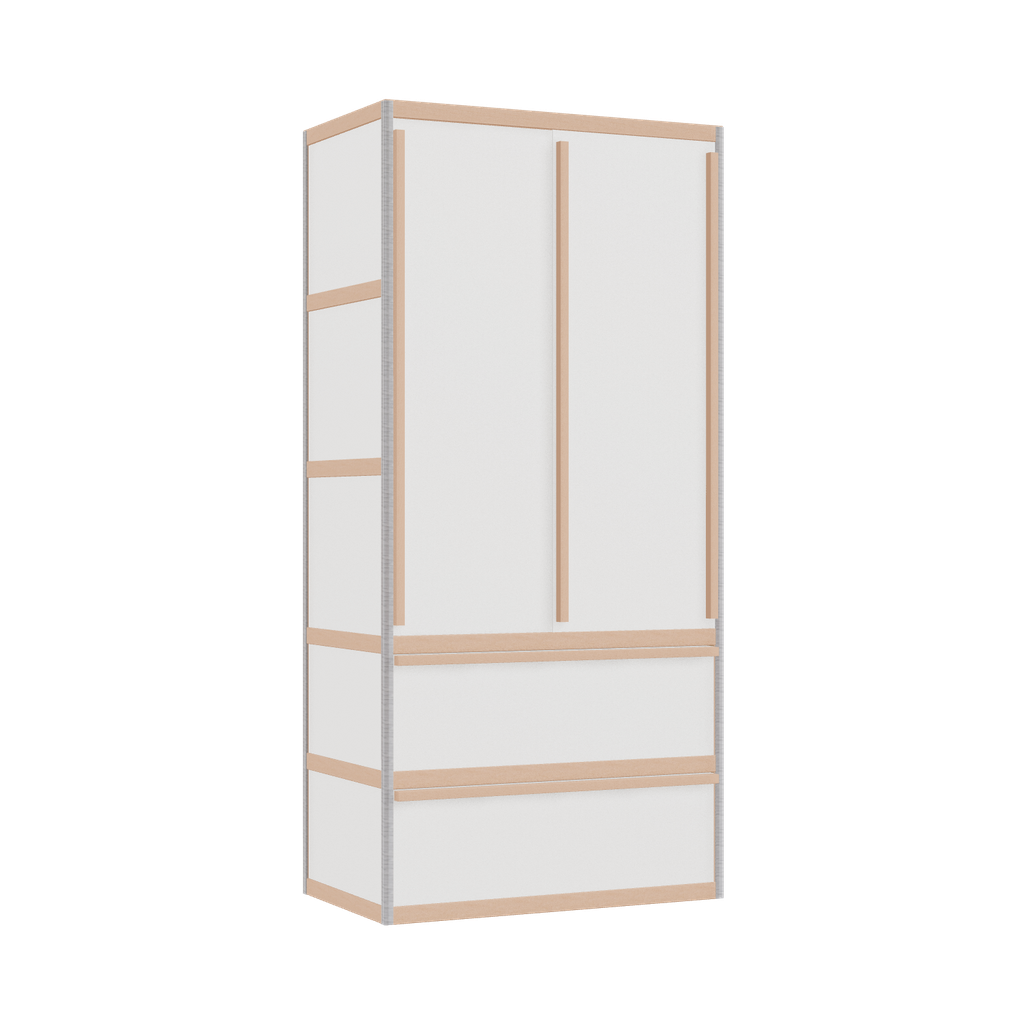 Wardrobe (189x90x52 cm)