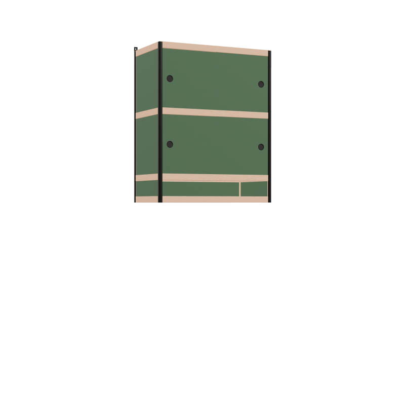 Hanging cabinet (100x80x42 cm)