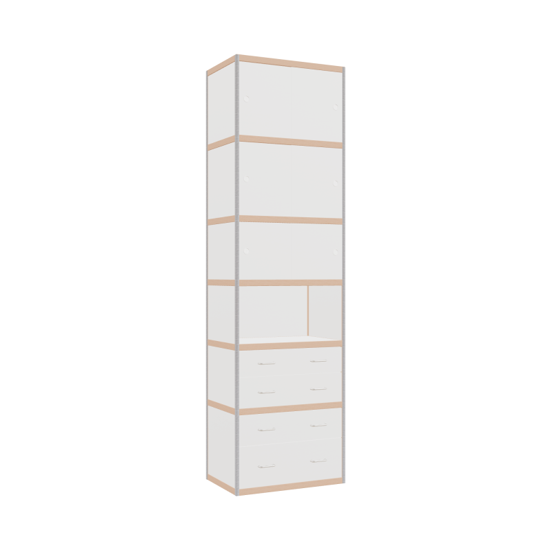 Cabinet (280x80x52 cm)