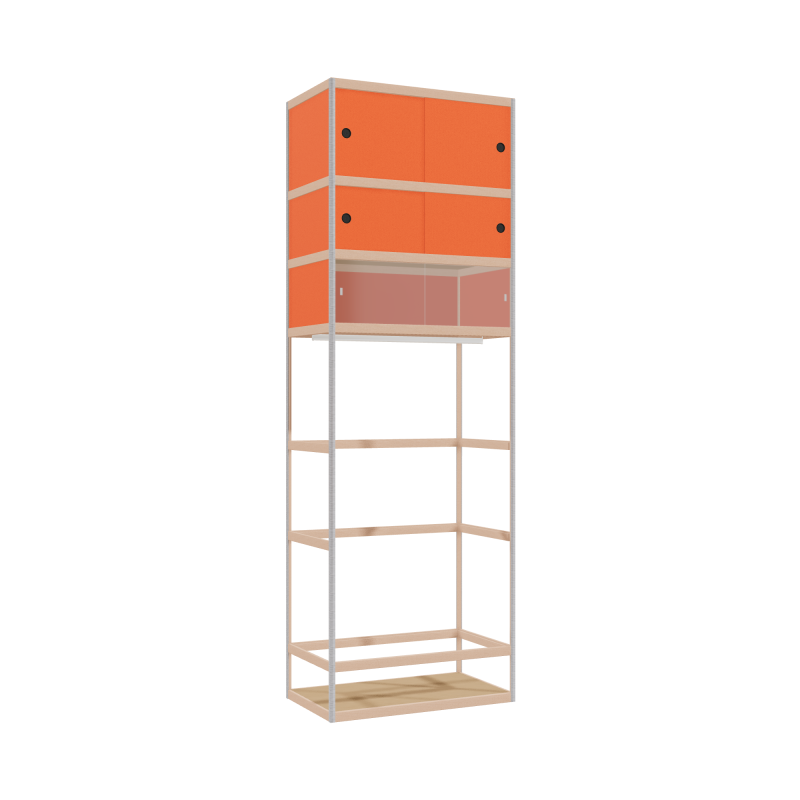 Kleerkast (271x90x52 cm)