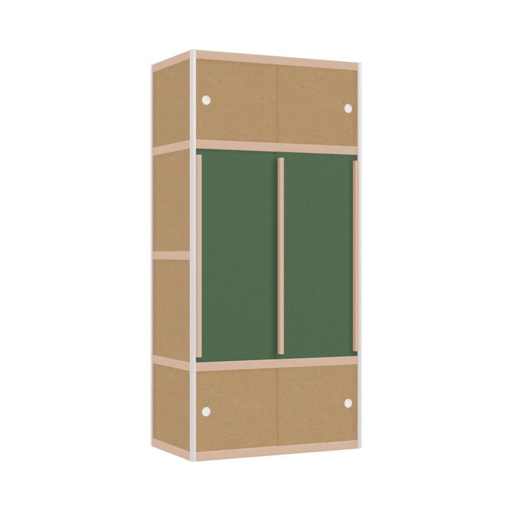 Wardrobe (188x90x52 cm)