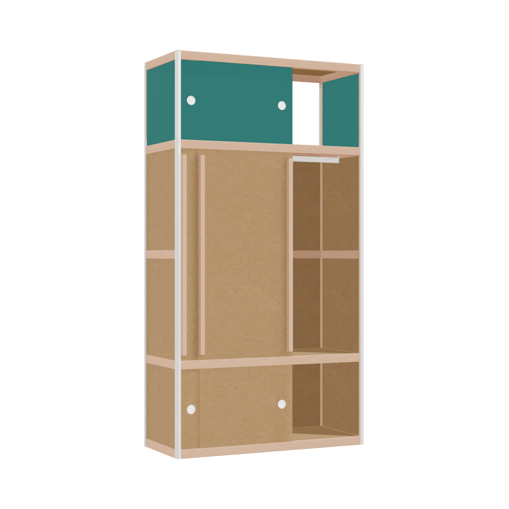 Wardrobe (188x100x42 cm)