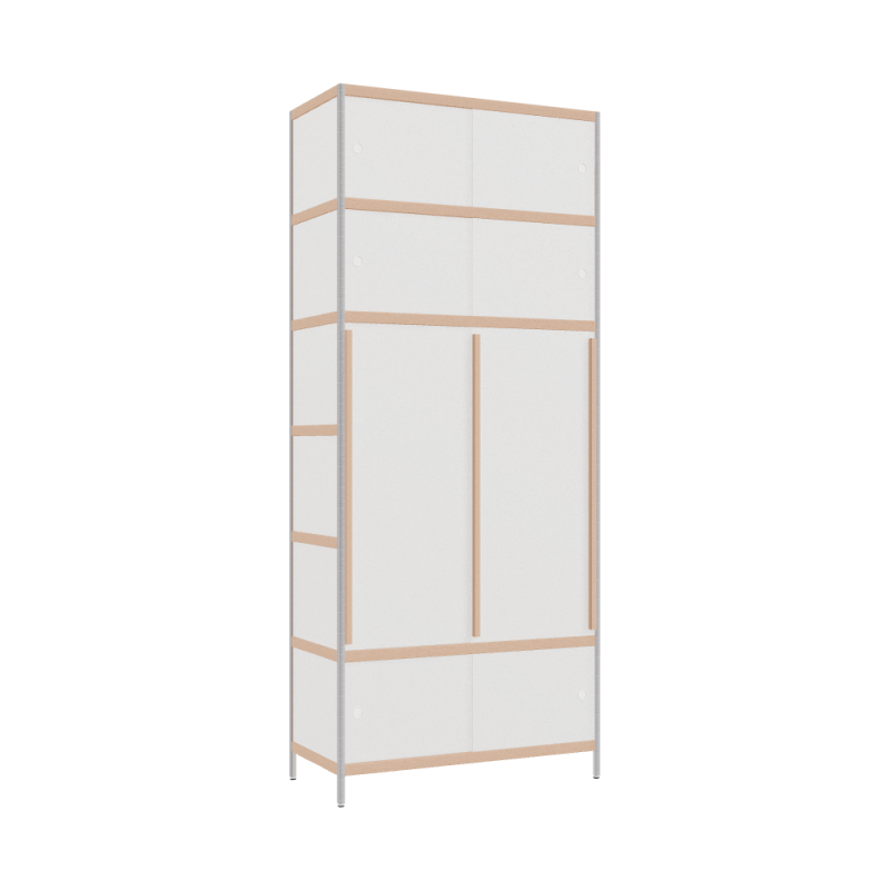 Kleerkast (261x110x52 cm)