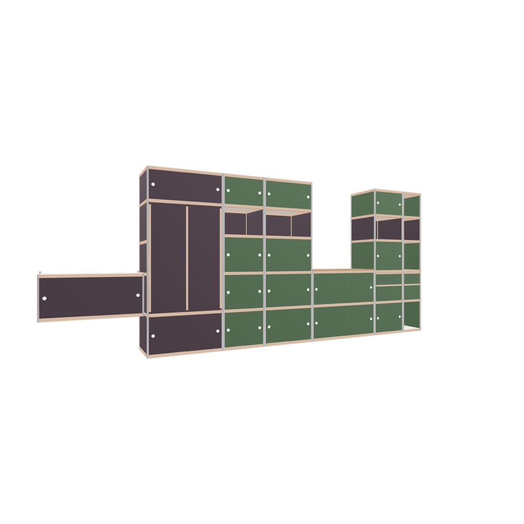 Furniture (239x586x62 cm)