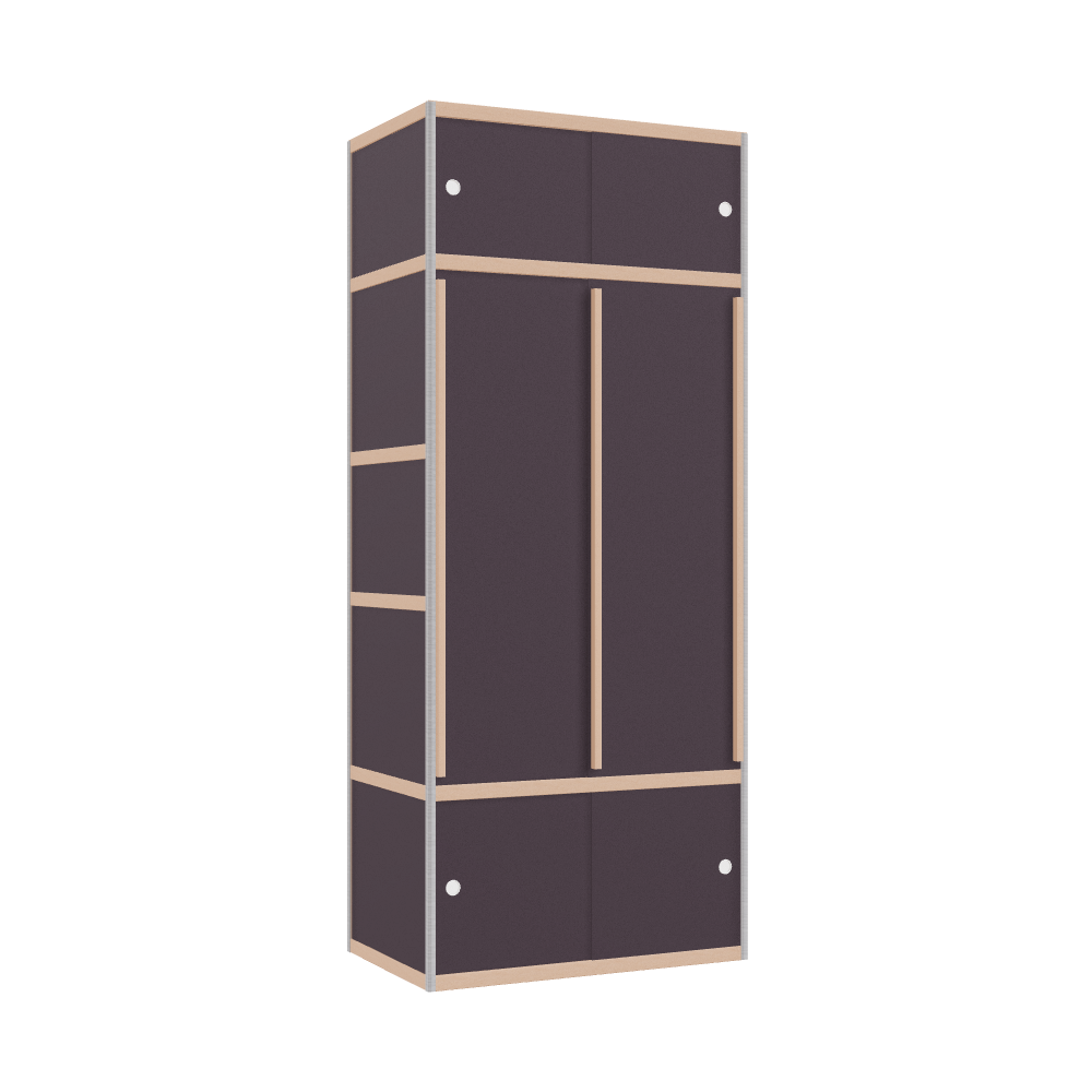 Penderie (239x100x62 cm)