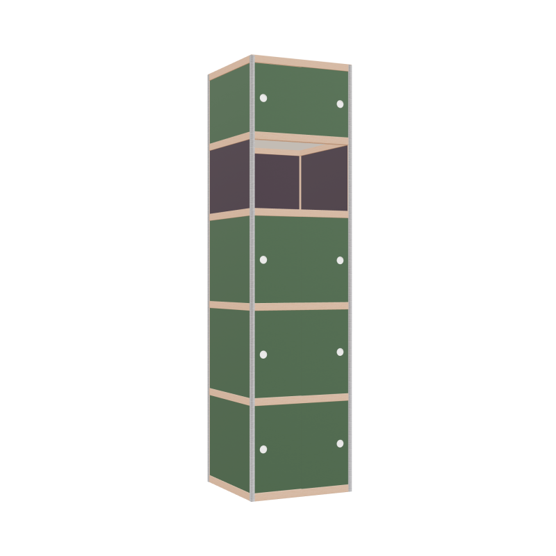 Cabinet (239x62x62 cm)