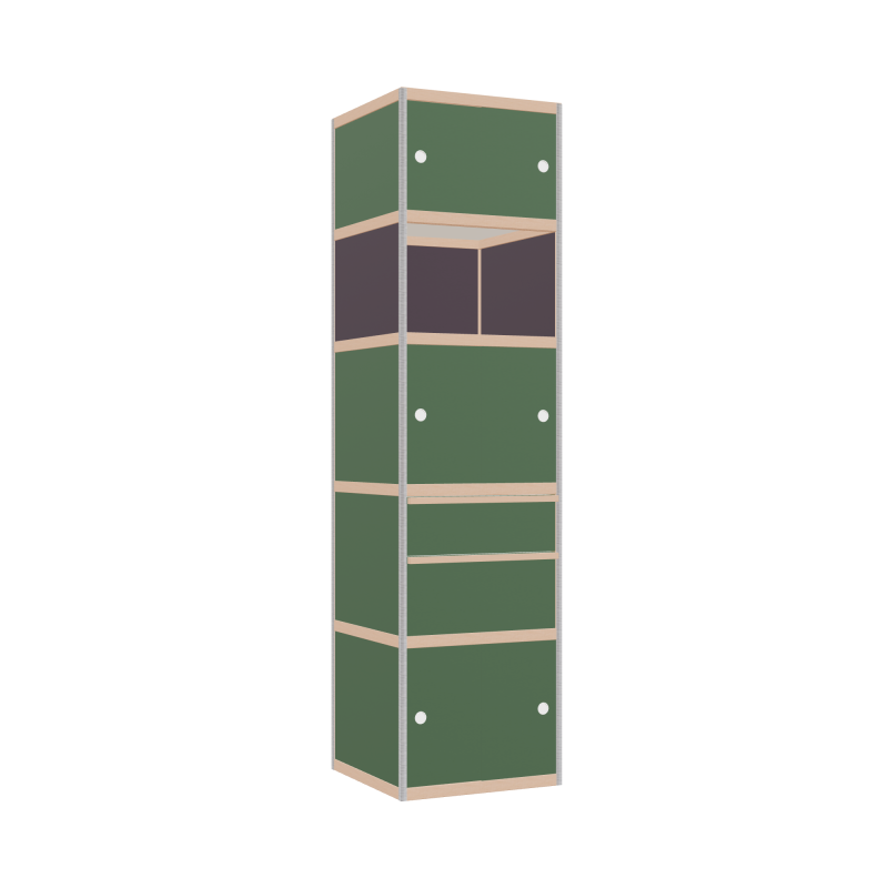 Cabinet (239x62x62 cm)