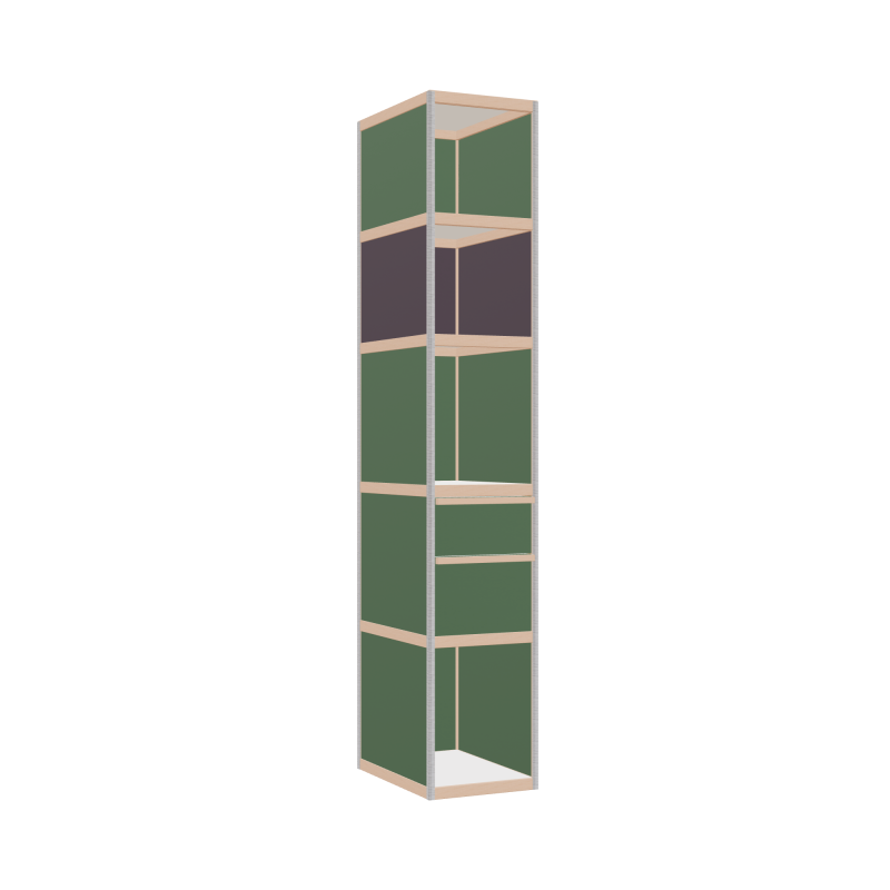Shelf (239x42x62 cm)