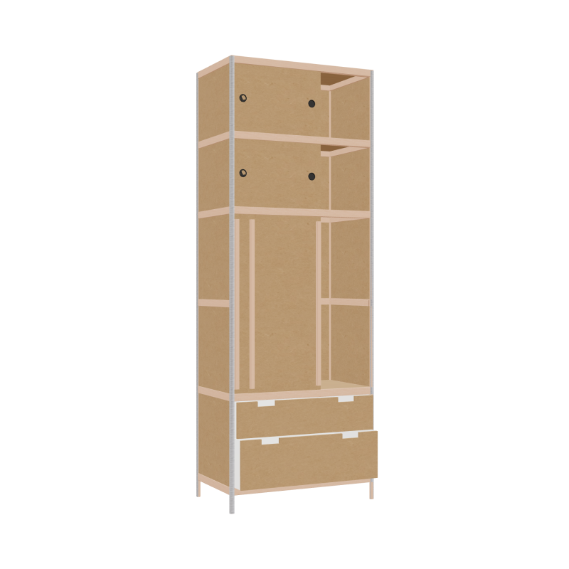 Armoire (249x90x52 cm)